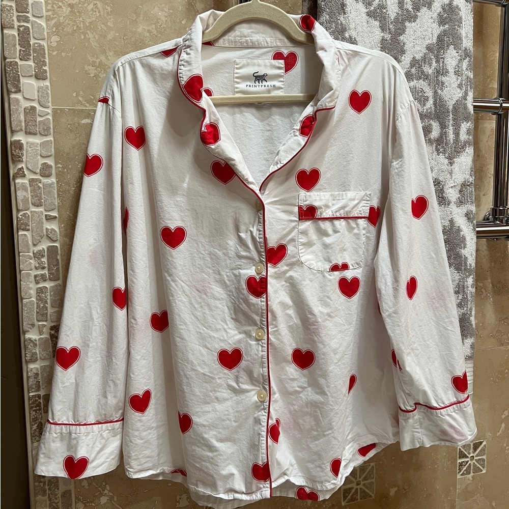 Printfresh PJ Set - ♥️ - Sz PL